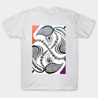 Handmade pattern art T-Shirt